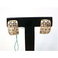 Earrings Damiata Gioielli Woman in Yellow Gold 768/102/1-D199 - 768/102/1-D199